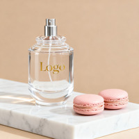 OEM Offres Spéciales 100ml Cylindre transparent personnalisé de luxe rechargeable Pompe de pulvérisation scellant Bouteille de parfum vide en verre avec bouchon à bille