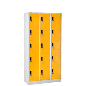 Kleding Locker Metalen Staal Duif Gaten Lockers 15 Deur Schoenenkast - Product Image 5