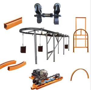 X678 X458 X348 Automat isiertes industrielles Monorail-Überkopf-Wagen fördersystem für industrielle Förder anwendungen - Product Image 1