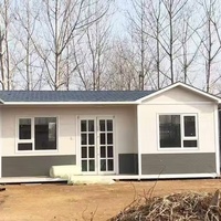 Micro-maisons de luxe personnalisées, kits préfabriqués en acier de 40 pieds, unités de logement modulaires européennes en kit pour le personnel