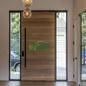 Portes <span class=keywords><strong>d</strong></span>'<span class=keywords><strong>entrée</strong></span> principales en <span class=keywords><strong>bois</strong></span>, portes de sécurité extérieures, portes <span class=keywords><strong>d</strong></span>'<span class=keywords><strong>entrée</strong></span> modernes pour maisons, vente chaude - Product Image 2