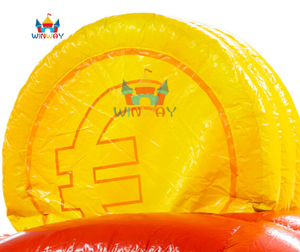 Machine à argent gonflable Piggy Bank - Cabine attrape-argent pour carnaval, événements promotionnels et jeux de fête pour enfants - Product Image 4