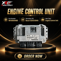Module de commande du moteur ECU d'occasion 9810669480 0261S10945 ME7.4.5 pour Peugeot Citroën 1.6L
