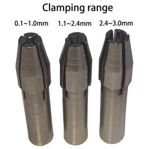 Manico in Legno per Orafo con Mandrino a 3 Griffe da 1 mm, 2,35 mm, 3 mm, Morsa a Spillo per Zigrinatura e Orologeria - Product Image 2