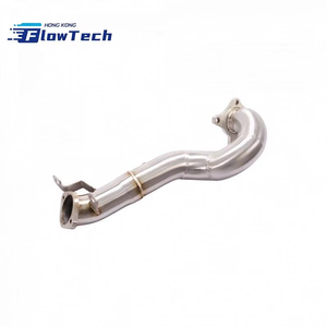 ท่อดาวน์ไปป์สแตนเลส T304 สำหรับรถยนต์ Volkswagen Golf MK5/MK6 Scirocco 1.4 TSI แบบยึดติดโดยตรง - Product Image 3