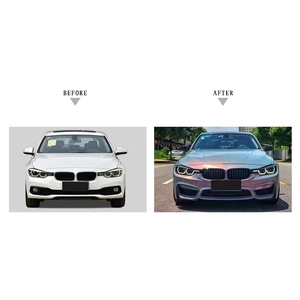 Kit de Carrocería F30 a F80 para <span class=keywords><strong>BMW</strong></span> F30 M3 2013-2018, Faldones Laterales, Tubo de Escape, Capó, Alerón, Rejilla, Kit de Carrocería F30 M3 - Product Image 5