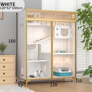 บ้านวิลล่าไม้เนื้อแข็งสุดหรูสำหรับสัตว์เลี้ยง ลดราคาพิเศษ - Product Image 1