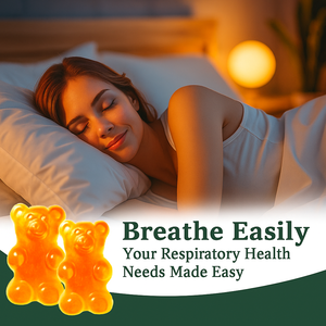 อาหารเสริมสมุนไพรสำหรับผู้ใหญ่ OEM ลูกอมมัลลีนแบบกัมมี่ แบรนด์ส่วนตัว เสริมภูมิคุ้มกัน บำรุงระบบทางเดินหายใจ ช่วยทำความสะอาดปอด - Product Image 4