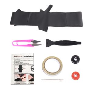 Nuovo Design coprivolante in pelle artificiale in fibra di carbonio per <span class=keywords><strong>Toyota</strong></span> Camry RAV4 ibrida <span class=keywords><strong>Corolla</strong></span> Cross Avalon TRD Interior - Product Image 3