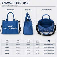 Sac fourre-tout en toile personnalisé avec logo et taille sur mesure, couleur unie, lettres imprimées, sac fourre-tout portable avec bandoulière longue amovible