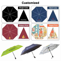 Parapluie pliant automatique 3 sections le moins cher, personnalisable avec logo, ouverture automatique, idéal pour la publicité