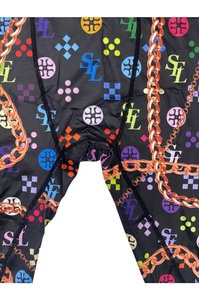 Calzoncillos Boxer Personalizados para Hombre con Estampado Geométrico, Cintura Media, Elásticos, Transpirables, Casuales - Product Image 6