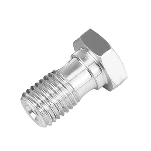 Vis de boulon Banjo de moto M10x1.0x19 pour maître-<span class=keywords><strong>cylindre</strong></span> de ligne de tuyau de frein <span class=keywords><strong>Brembo</strong></span> pour KTM Ducati Triumph - Product Image 4