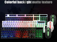 Clavier et souris LDK Ai 832, combos de clavier mécanique 104 touches pour iPad, tablette Android, ordinateur portable, ordinateur de bureau, jeux sur PC