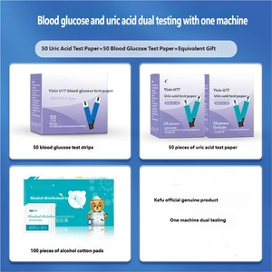Home Use Blood <strong>Glucose</strong> Uric Acid All-in-One Monitor Portable Intelligent Uric Acid <strong>Detector</strong> High Accuracy Rapid Test Analyzer - Product Image 5