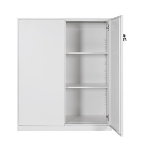 Narrow Edge Fashion Design Flat Pack <strong>Cabinet</strong> Metal Kitchen Sliding Door <strong>Cabinet</strong> - Product Image 3