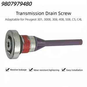 Vis de <span class=keywords><strong>vidange</strong></span> de transmission professionnelle 9807979480 pour Peugeot 508 408 308 4008 5008 Citroën C5 2008-2023 Pièces - Product Image 1