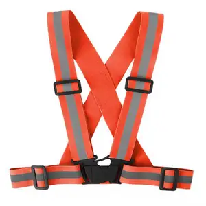 Hot Sale Professional Lower Price 360 degree Reflective Belt Adjustable Mountain Bike Riding Reflective Safety Vest