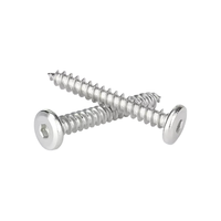 304 Stainless Steel Hex Socket Self Tapping Screws with Chamfered Flat Heads Outdoor Decking Wood Assembly Fasteners