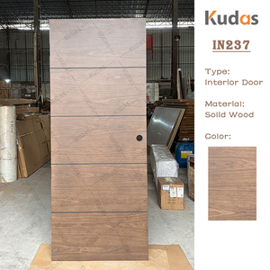 Tùy chỉnh thiết kế hiện đại khách sạn nhà gỗ rắn lõi nội thất cửa bán buôn gỗ cho phòng ngủ - Product Image 2