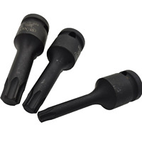 8PCs Metric 1/2 Driver Torx Bit Air Impact Socket Set