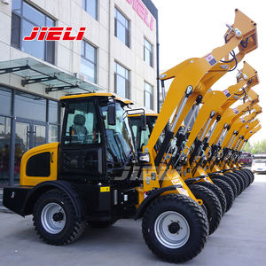 빠른 장착 버킷 1500kg 용량 관절형 미니 휠 로더 (제설 및 조경용) - Product Image 4