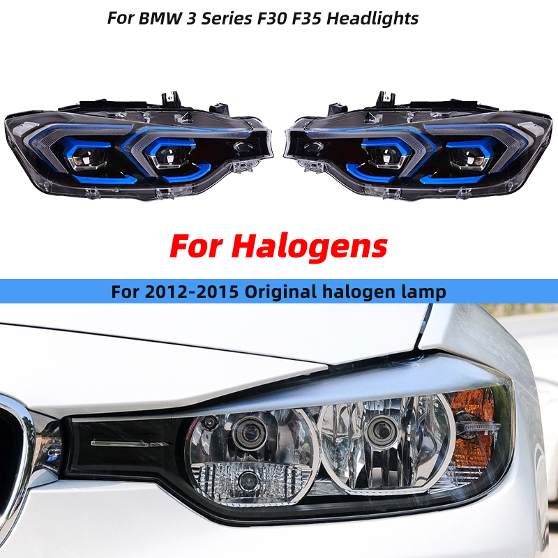 bmw f80 m3 headlights ikon v2