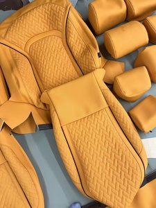 Juego Completo de Fundas de Asiento de Cuero Nappa de Lujo Personalizadas, Aptas para BMW Serie 3, Serie <span class=keywords><strong>7</strong></span>, X1, X2, X3, Serie 1 - Product Image 6