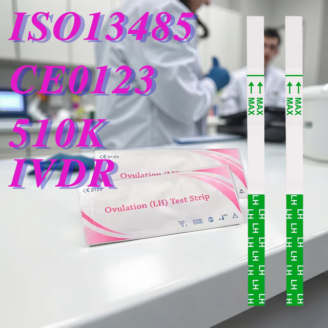 DEEPBLUE Home Use LH Ovulation Urine Test Strips One Step Medical Disposable Ovulation Strip Rapid Test
