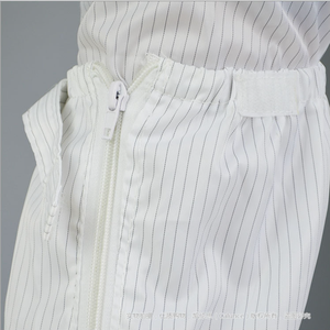 أحذية عمل طويلة مضادة للكهرباء الساكنة ومقاومة للغبار، مصنوعة من البولي يوريثين الأبيض القابل لإعادة الاستخدام، مناسبة للمختبرات والغرف النظيفة - Product Image 3