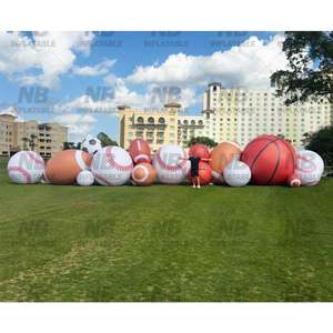 Bola de espejo inflable de oro gigante, decoraciones de publicidad para fiestas interiores, esfera de globo inflable de espejo a la venta - Product Image 4