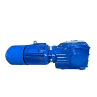 Unidad de Accionamiento de Engranaje Helicoidal de Ángulo Recto Serie K, Soporte OEM/ODM, Eje Sólido Montado con Brida para Proyectos Industriales Globales
