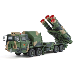 Modèle de véhicule de missile anti-aéronautique longue portée HQ-9 en alliage moulé sous pression, échelle 1:40, jouet de voiture, cadeau d'anniversaire - Product Image 1