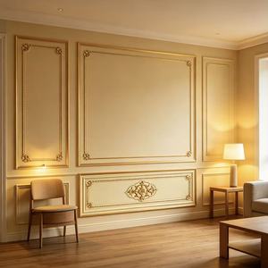 Panneau mural <span class=keywords><strong>d</strong></span>écoratif 3D en PU de style artistique Banruo pour la <span class=keywords><strong>décoration</strong></span> intérieure - Product Image 2
