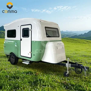 Energy-efficient australian small camper trailer rv trailer off road campers hard floor motorhome van