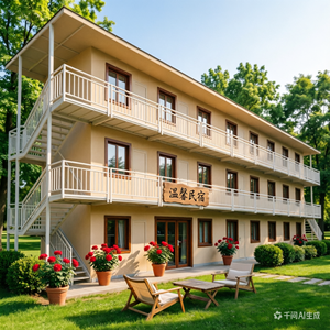 Edificio Modular de 3 Pisos Resistente al Viento, Estructura Plana Resistente para Climas Difíciles - Product Image 2