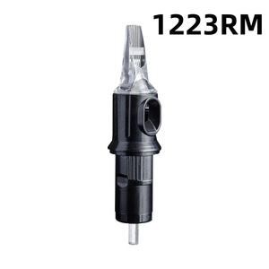Agujas de Cartucho Desechables para Microblading y Tatuaje, RM RL RS M1, para Máquina Rotativa, Maquillaje Permanente PMU, para Tatuaje de Cejas - Product Image 1