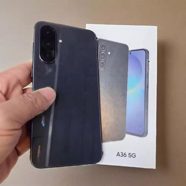 Cheap Price Original Mobile Phones A36 6+128GB Global Version 5G Smartphone A+ Quality