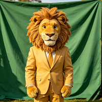 Costume de Mascotte Personnalisé de Haute Qualité, Tigre Jaune en Fourrure, pour Événements Commerciaux et Sportifs