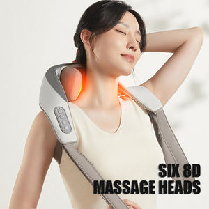 2024 Venta caliente recargable 6D Trapecio hombro y cuello masajeador tejido profundo amasado y máquina de calefacción - Product Image 5