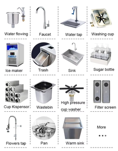 אישית נירוסטה קוקטייל תחנת קוקטייל בר מחיר נמוך תחנת בר מחיר נמוך קוקטיילים נייד - Product Image 6