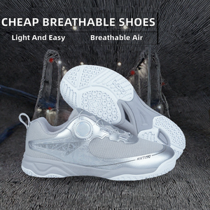 Chaussures de badminton respirantes, baskets de tennis de table, chaussures de sport légères antidérapantes pour hommes et unisexe - Product Image 2