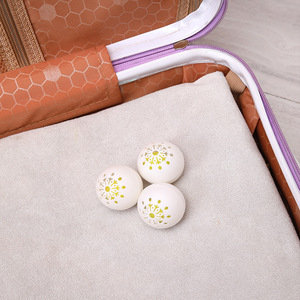 Bolas desodorantes para zapatos, color blanco, 6 piezas por bolsa, desodorización para armario de zapatos y guardarropa, ambientador, absorbedor de olores - Product Image 3