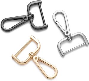 DEVPSISR PCS Detachable Snap <b>Hook</b> Swivel Clasp With Screw Bar Multiple Sizes Hardware For Changing Bag Straps Gold - Product Image 5