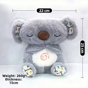 Juguete de Koala que Respira con Sonidos Relajantes, Luces y Música para Bebés - Juguete Educativo Musical para Bebés, Modelo de Juguete Infantil - Product Image 3