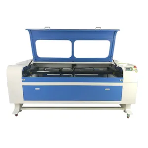 Doppia testa di co2 macchina di taglio laser 80w 100w 130w di potenza del laser Ruida 6442s controller di incisione laser macchina