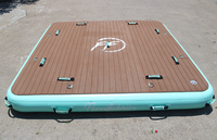 Drop Stitch Pad Plate-forme de natation flottante Air Raft Yacht Jet Ski Dock Plate-forme gonflable
