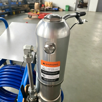 Machine à détruire les marques routières à peinture froide sans air, à poussée manuelle, avec pompe à pression variable importée, largeur de pulvérisation de 50 à 500 mm