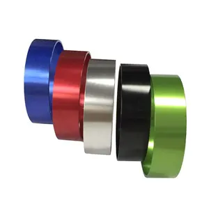 Anillos de aluminio anodizado personalizado Cnc, servicio de torneado Cnc de 100 piezas