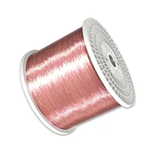 copper wire 0.1mm factory price 29 swg CCA copper wire for electrical conductor 35% copper wire for sale factory price cable